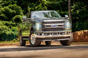 2017-2019 Ford Super Duty F-250/F-350 White Amber LED DRL Projector Replacement Headlights V2 LED headlight kit AutoLEDTech Oracle Lighting Trendz Flow Series RGBHaloKits OneUpLighting Morimoto