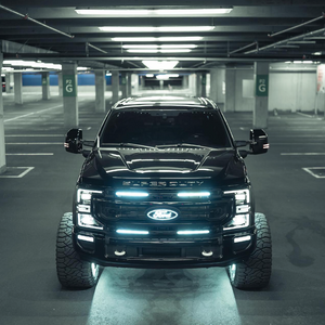 2017-2022 Ford Super Duty F250 ANIMATED SWITCHBACK LED Grill Accent Lights Kit - AutoLEDTech.com