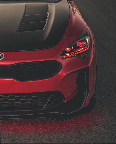 2017-2022 Kia Stinger RGBW Color-Chasing LED DRL Board Kit LED headlight kit AutoLEDTech Oracle Lighting Trendz Flow Series RGBHaloKits OneUpLighting Morimoto