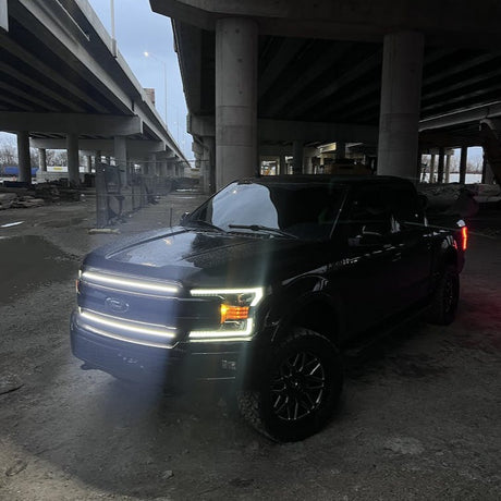 2018-2020 Ford F150 LED Grill Accent Light Bar Kit - AutoLEDTech.com