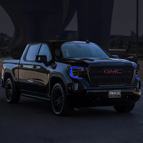 2019-2022 GMC Sierra 1500 RGBW Color Changing LED DRL Boards - AutoLEDTech.com