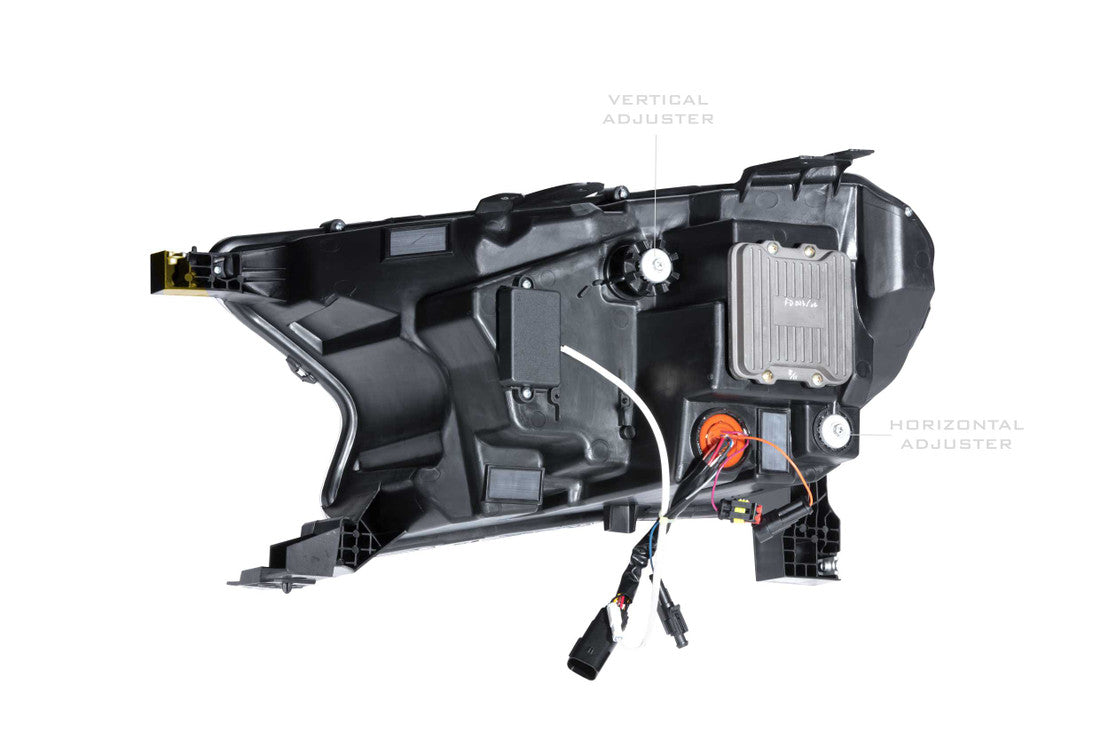 2019-2022 Ford Ranger LED DRL Projector Replacement Headlights LED headlight kit AutoLEDTech Oracle Lighting Trendz Flow Series RGBHaloKits OneUpLighting Morimoto