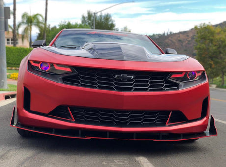 2019-2023 Chevrolet Camaro LS LT RGBW Color-Chasing LED DRL Tube Kit LED headlight kit AutoLEDTech Oracle Lighting Trendz Flow Series RGBHaloKits OneUpLighting Morimoto