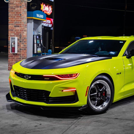 2019-2024 Chevrolet Camaro RS SS RGBW Color-Chasing LED DRL Board Tube Kit - AutoLEDTech.com