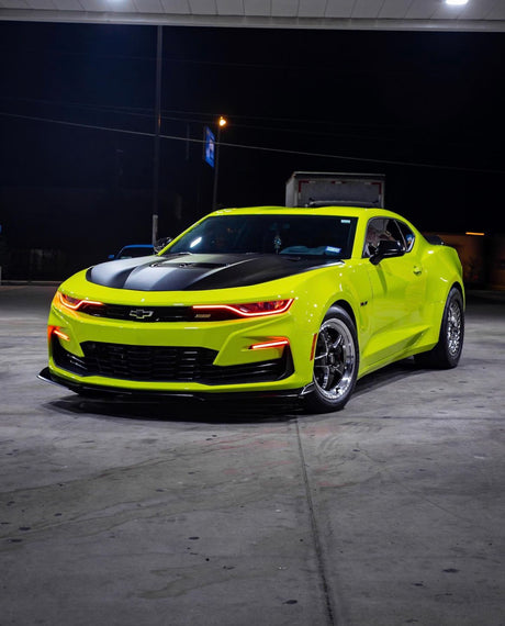 2019-2024 Chevrolet Camaro RS SS RGBW Color-Chasing LED DRL Board Tube Kit - AutoLEDTech.com