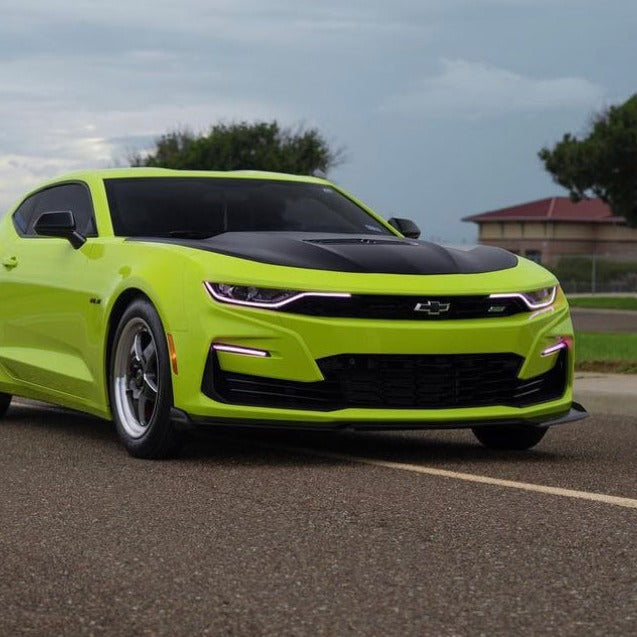 2019-2024 Chevrolet Camaro RS SS RGBW Color-Chasing LED DRL Board Tube Kit - AutoLEDTech.com