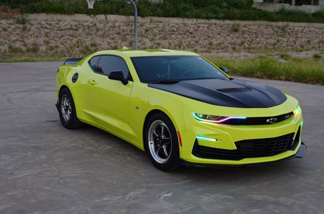 2019-2024 Chevrolet Camaro RS SS RGBW Color-Chasing LED DRL Board Tube Kit - AutoLEDTech.com