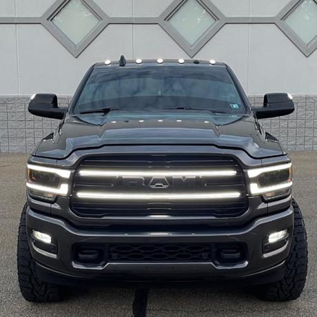 2019-2024 Ram 1500 Laramie LED Grill Accent Lights Bar Kit - AutoLEDTech.com