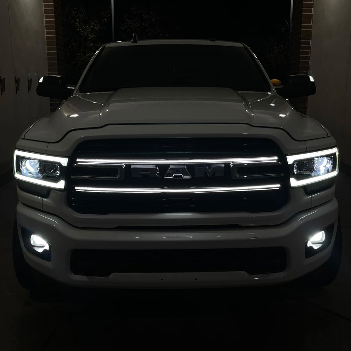 2019-2024 Ram 1500 Laramie LED Grill Accent Lights Bar Kit - AutoLEDTech.com