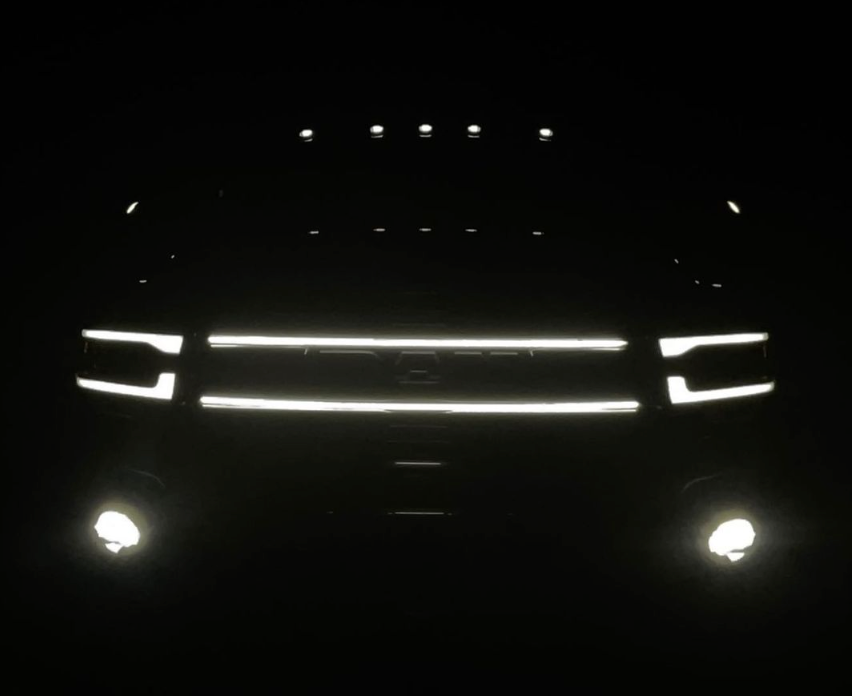 2019-2024 Ram 1500 Laramie LED Grill Accent Lights Bar Kit - AutoLEDTech.com