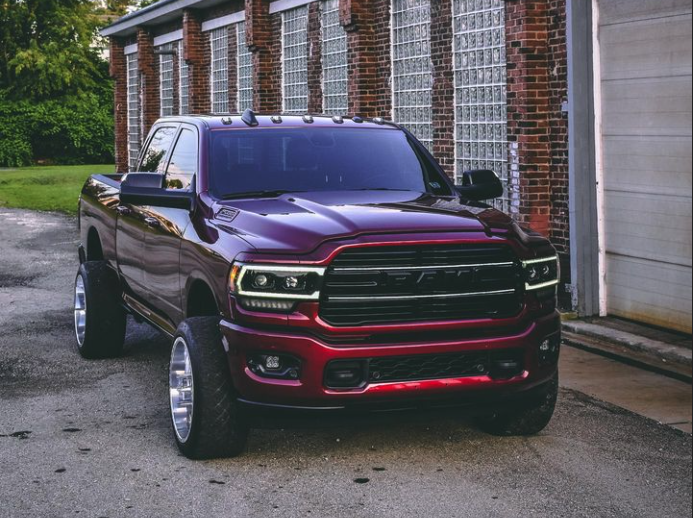 2019-2024 Ram 1500 Laramie LED Grill Accent Lights Bar Kit - AutoLEDTech.com