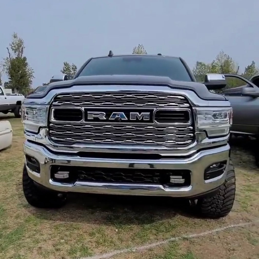 2019-2023+ Ram 2500 3500 Limited LED Grill Accent Lights Kit LED headlight kit AutoLEDTech Oracle Lighting Trendz Flow Series RGBHaloKits OneUpLighting Morimoto