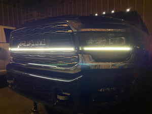 2019-2023+ Ram 2500 3500 Limited LED Grill Accent Lights Kit LED headlight kit AutoLEDTech Oracle Lighting Trendz Flow Series RGBHaloKits OneUpLighting Morimoto
