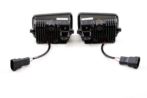 2020-2022 Ford Super Duty F-250/F-350 Amber LED DRL Projector Replacement Headlights LED headlight kit AutoLEDTech Oracle Lighting Trendz Flow Series RGBHaloKits OneUpLighting Morimoto