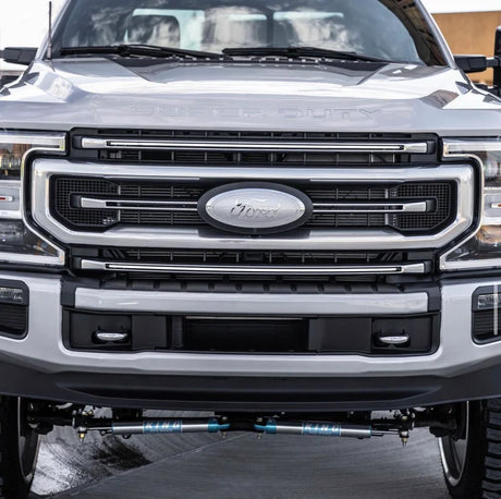 2020-2022 Ford Super Duty F250 F350 LED Grill Accent Lights Kit | XL, XLT, STX, Tremor, KR, Lariat, Platinum LED headlight kit AutoLEDTech Oracle Lighting Trendz Flow Series RGBHaloKits OneUpLighting Morimoto