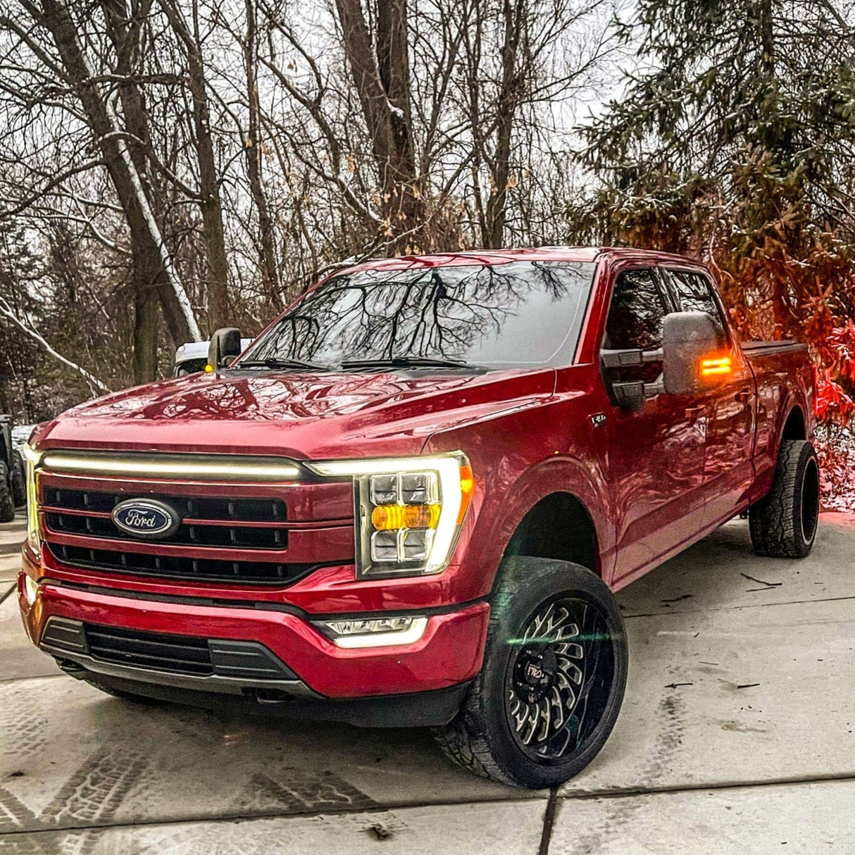 2021-2023 Ford F150 LED Grill Accent Light Bar Kit - AutoLEDTech.com