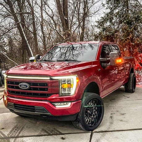 2021-2023 Ford F150 LED Grill Accent Light Bar Kit - AutoLEDTech.com