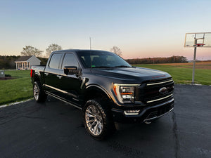 2021-2023 Ford F150 White LED DRL XBG Grill Light Assembly - AutoLEDTech.com