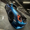 2003-2007 Infiniti G35 Coupe RGBW Color-Chasing LED Halo DRL Headlights - Flow Series LED headlight kit AutoLEDTech Oracle Lighting Trendz Flow Series RGBHaloKits OneUpLighting Morimoto