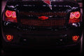2007-2014 Chevrolet Suburban RGBW Color-Chasing LED Halo Kit LED headlight kit AutoLEDTech Oracle Lighting Trendz Flow Series RGBHaloKits OneUpLighting Morimoto