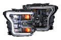 2015-2017 Ford F150 LED DRL Projector Headlights LED headlight kit AutoLEDTech Oracle Lighting Trendz Flow Series RGBHaloKits OneUpLighting Morimoto