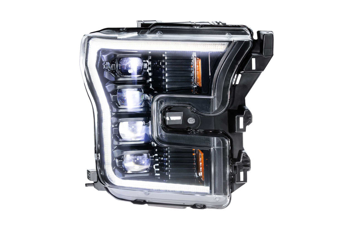 2015-2017 Ford F150 LED DRL Projector Headlights LED headlight kit AutoLEDTech Oracle Lighting Trendz Flow Series RGBHaloKits OneUpLighting Morimoto
