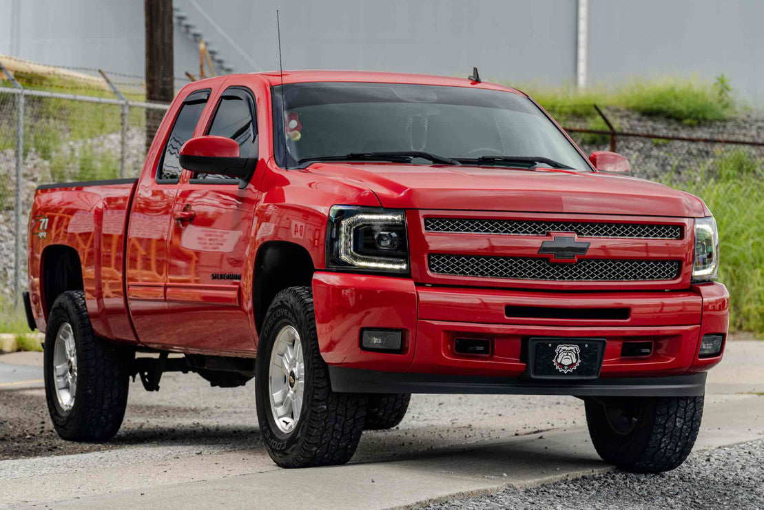 2007-2013 Chevrolet Silverado LED DRL Projector Replacement