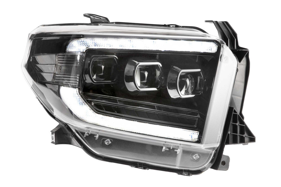 2014-2021 Toyota Tundra LED DRL Projector Replacement Headlights V2 LED headlight kit AutoLEDTech Oracle Lighting Trendz Flow Series RGBHaloKits OneUpLighting Morimoto