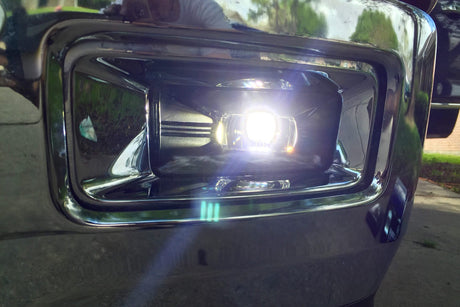 2007-2013 Chevrolet Silverado LED DRL Projector Replacement Headlights LED headlight kit AutoLEDTech Oracle Lighting Trendz Flow Series RGBHaloKits OneUpLighting Morimoto