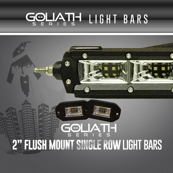 Goliath Series Single Row Light Bars LED headlight kit AutoLEDTech Oracle Lighting Trendz Flow Series RGBHaloKits OneUpLighting Morimoto