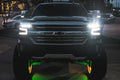 2016-2018 Chevrolet Silverado 1500 LED DRL Projector Replacement Headlights LED headlight kit AutoLEDTech Oracle Lighting Trendz Flow Series RGBHaloKits OneUpLighting Morimoto