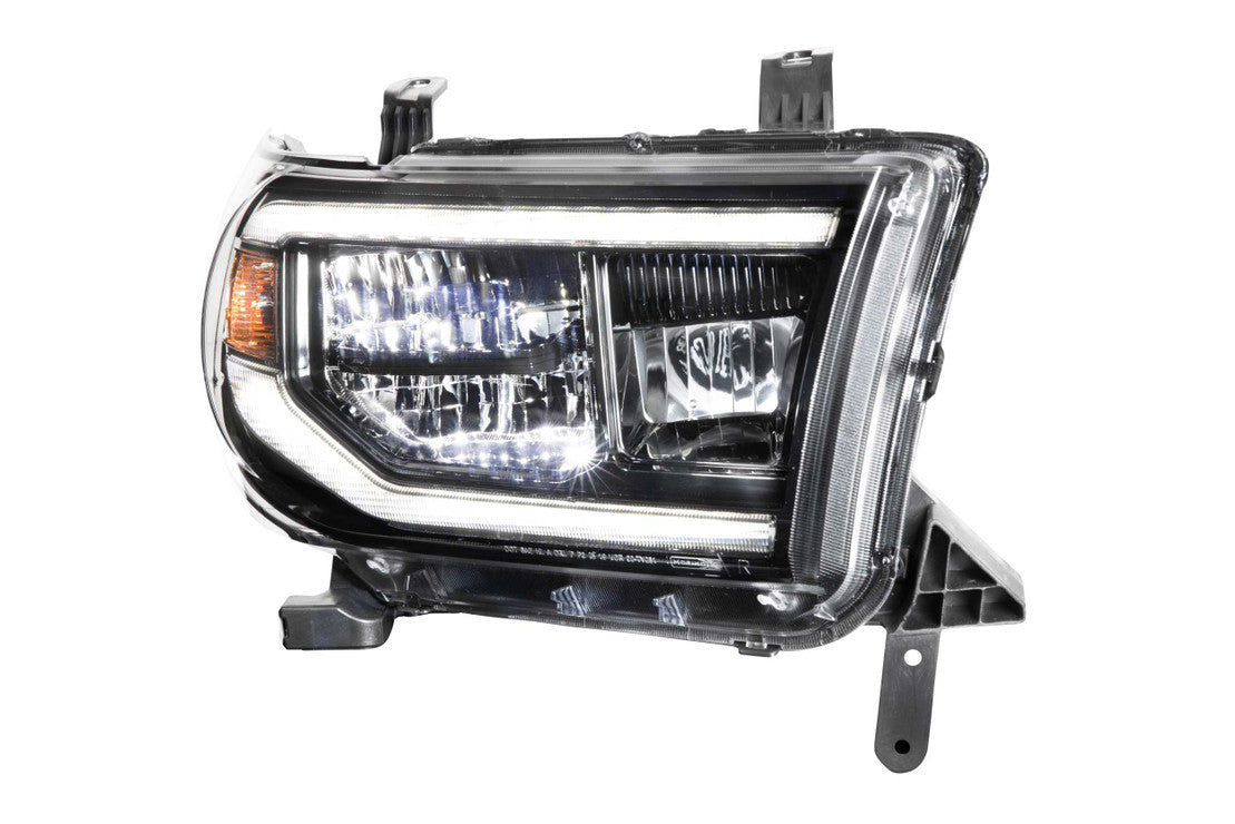 2007-2013 Toyota Tundra LED DRL Projector Replacement Headlights LED headlight kit AutoLEDTech Oracle Lighting Trendz Flow Series RGBHaloKits OneUpLighting Morimoto