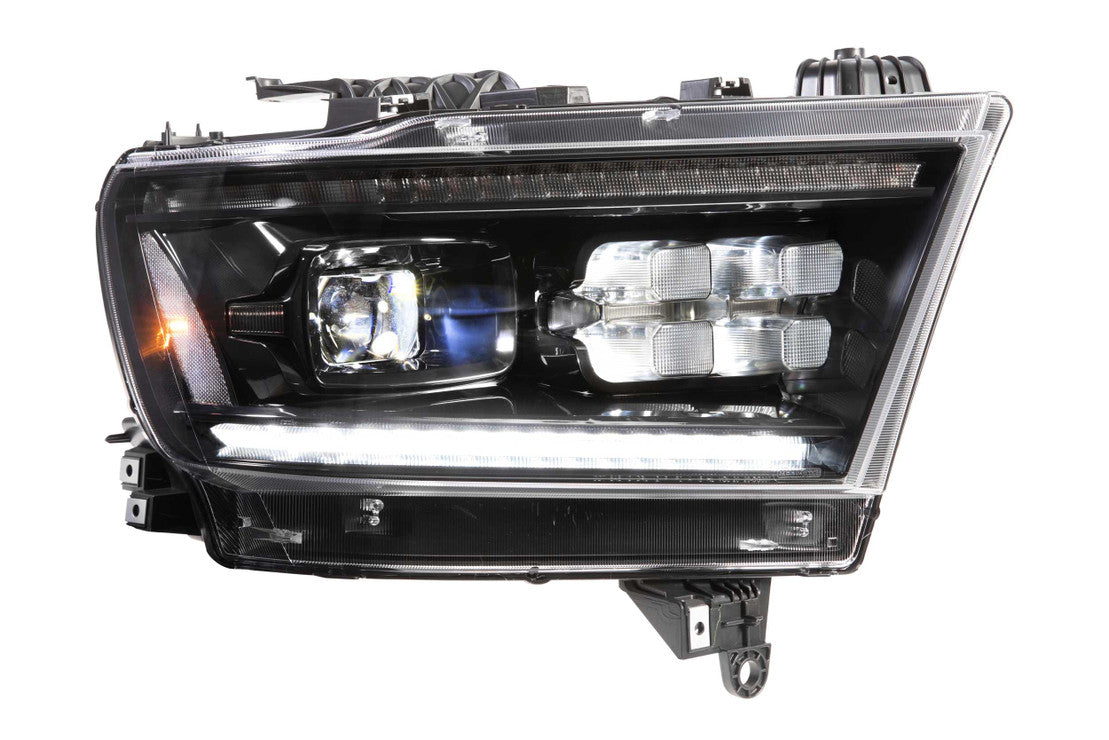 2019-2023 Ram 1500 LED DRL Projector Replacement Headlights LED headlight kit AutoLEDTech Oracle Lighting Trendz Flow Series RGBHaloKits OneUpLighting Morimoto