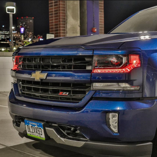 2016-2018 Chevrolet Silverado RGBW Color-Chasing LED DRL Boards LED headlight kit AutoLEDTech Oracle Lighting Trendz Flow Series RGBHaloKits OneUpLighting Morimoto