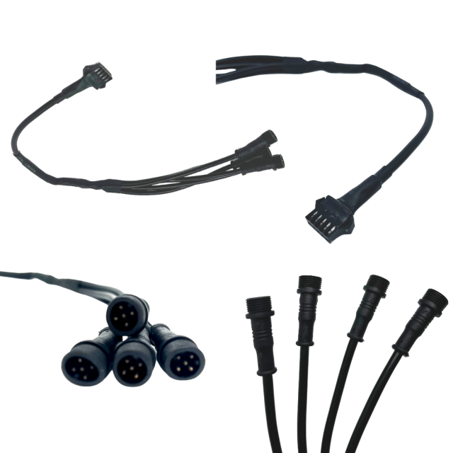 Color-Changing RGB & RGBW LED Wheel Ring Lights Kit LED headlight kit AutoLEDTech Oracle Lighting Trendz Flow Series RGBHaloKits OneUpLighting Morimoto