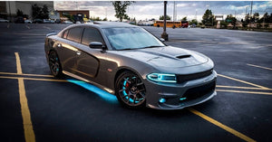 Rigid Aluminum-Cased LED Underbody Underglow Lights Kit (RGB RGBW Flow Series) LED headlight kit AutoLEDTech Oracle Lighting Trendz Flow Series RGBHaloKits OneUpLighting Morimoto
