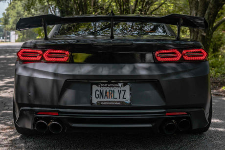 2016-2018 Chevrolet Camaro LED DRL Projector Headlights LED headlight kit AutoLEDTech Oracle Lighting Trendz Flow Series RGBHaloKits OneUpLighting Morimoto