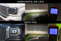 2014-2019 GMC Sierra 1500 2500 HD LED DRL Projector Replacement Headlights LED headlight kit AutoLEDTech Oracle Lighting Trendz Flow Series RGBHaloKits OneUpLighting Morimoto