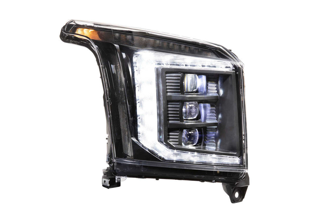 2015-2020 GMC Yukon LED DRL Projector Replacement Headlights LED headlight kit AutoLEDTech Oracle Lighting Trendz Flow Series RGBHaloKits OneUpLighting Morimoto