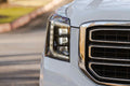 2015-2020 GMC Yukon LED DRL Projector Replacement Headlights LED headlight kit AutoLEDTech Oracle Lighting Trendz Flow Series RGBHaloKits OneUpLighting Morimoto