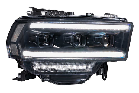 2019-2023 Ram HD 2500 3500 4500 LED DRL Projector Replacement Headlights LED headlight kit AutoLEDTech Oracle Lighting Trendz Flow Series RGBHaloKits OneUpLighting Morimoto