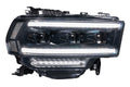 2019-2023 Ram HD 2500 3500 4500 LED DRL Projector Replacement Headlights LED headlight kit AutoLEDTech Oracle Lighting Trendz Flow Series RGBHaloKits OneUpLighting Morimoto