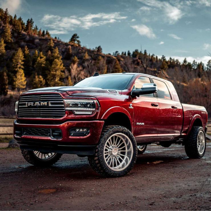 2019-2023 Ram HD 2500 3500 4500 LED DRL Projector Replacement Headlights LED headlight kit AutoLEDTech Oracle Lighting Trendz Flow Series RGBHaloKits OneUpLighting Morimoto