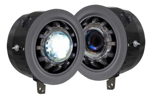 2018-2023+ Jeep Wrangler/Gladiator JL JT Bi-LED Super7 Projector Replacement Headlights - Fits all models LED headlight kit AutoLEDTech Oracle Lighting Trendz Flow Series RGBHaloKits OneUpLighting Morimoto