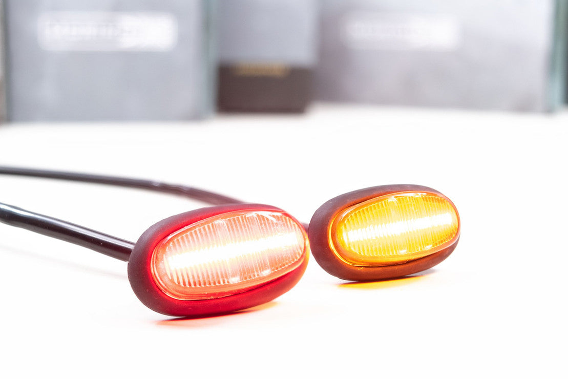 2010-2020 Ford Raptor Amber LED Smoked Grill & Side Fender Light Markers LED headlight kit AutoLEDTech Oracle Lighting Trendz Flow Series RGBHaloKits OneUpLighting Morimoto