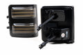 2011-2016 Ford F250 F350 Super Duty Sequential Switchback LED Smoked Mirror Lights LED headlight kit AutoLEDTech Oracle Lighting Trendz Flow Series RGBHaloKits OneUpLighting Morimoto