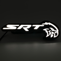 Dodge Mopar LED Badge Emblem Logos (RGB/White) LED headlight kit AutoLEDTech Oracle Lighting Trendz Flow Series RGBHaloKits OneUpLighting Morimoto