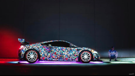 6-Piece Flexible RGBW Color-Chasing LED Symmetrical Underbody Underglow Lights Kit LED headlight kit AutoLEDTech Oracle Lighting Trendz Flow Series RGBHaloKits OneUpLighting Morimoto
