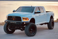 2009-2018 Dodge Ram 1500 2500 HD Amber LED DRL Projector Headlights LED headlight kit AutoLEDTech Oracle Lighting Trendz Flow Series RGBHaloKits OneUpLighting Morimoto