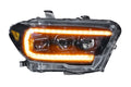 2016-2023 Toyota Tacoma Amber Orange LED DRL Projector Replacement Headlights LED headlight kit AutoLEDTech Oracle Lighting Trendz Flow Series RGBHaloKits OneUpLighting Morimoto
